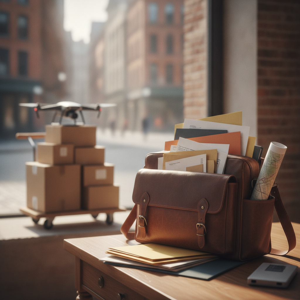 Document Delivery Service -  no people or no text